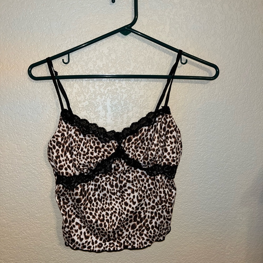 cheetah print top